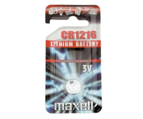 Maxell: Baterie litiu alcalină CR1216 1 bucată în pachet blister