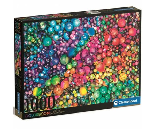 Colorboom Collection: Marbles puzzle 1000 bucăți - Clementoni