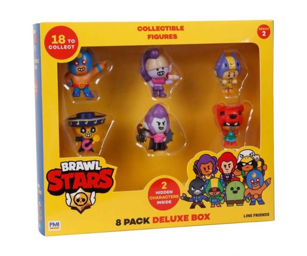 Set de 8 figurine miniaturale Brawl Stars în cutie
