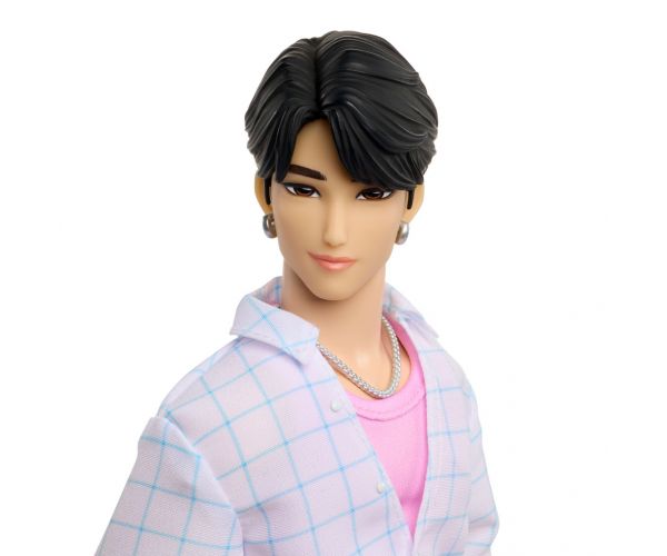 K-Pop Vânătorii de Demoni: Saja Boys Jinu păpușă de modă cu accesorii – Mattel