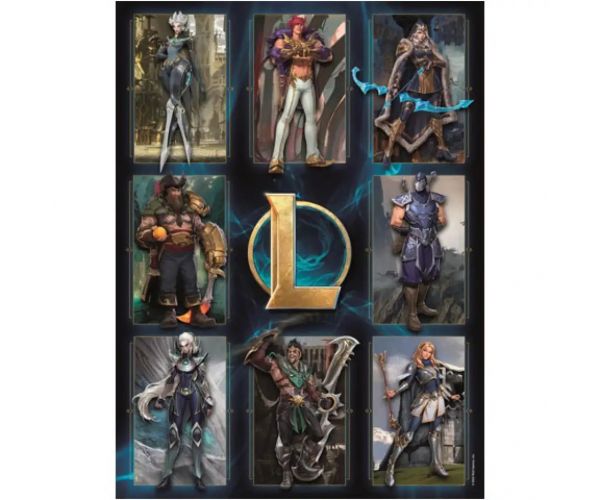League of Legends: Heroes HQC puzzle 500 bucăți - Clementoni