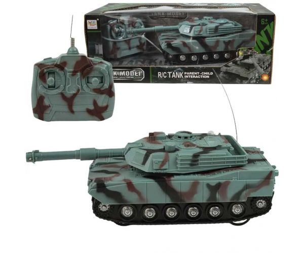 M1 Abrams tanc cu lumină și sunet telecomandă RC Scara 1/32 22cm