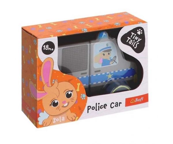 Mașină de poliție magnetică Fa Tiny Tails - Trefl
