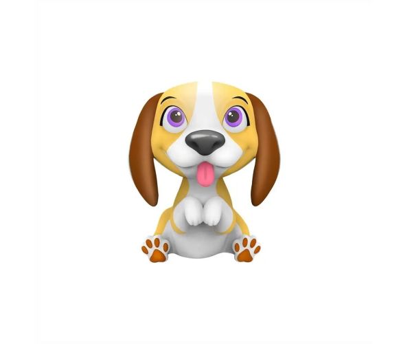 Prietenii spălători: Beagle-ul dezvăluitor de culoare cu cadă și accesorii