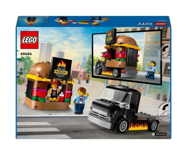 LEGO® City: Camion cu hamburgeri (60404)