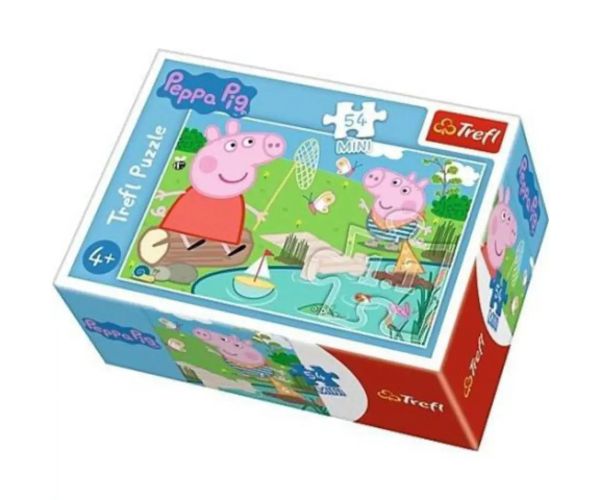 Cele mai bune zile al lui Peppa 54 bucăți mini puzzle 4 variante - Trefl