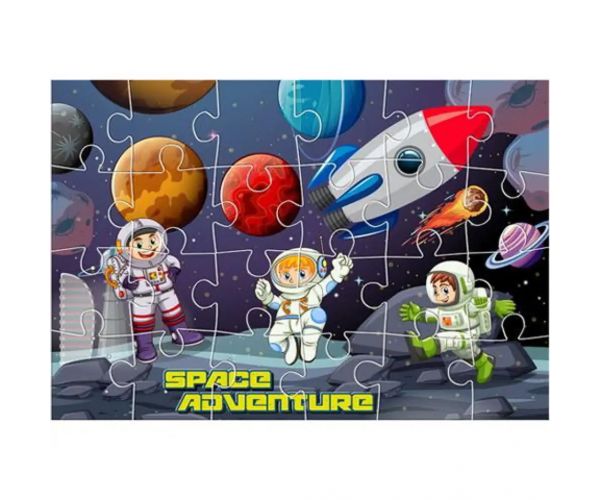 Spațiu Cosmic 24 bucăți și trei postere care se pot colora
