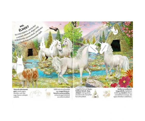 Ce interesantă este lumea... Cai unicorn cu autocolante