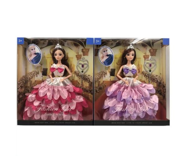 Păpușă de modă în haine bal 28cm - de două variante