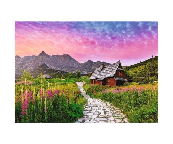 Drumul spre vârfurile Tatra – puzzle de 500 de piese – Trefl