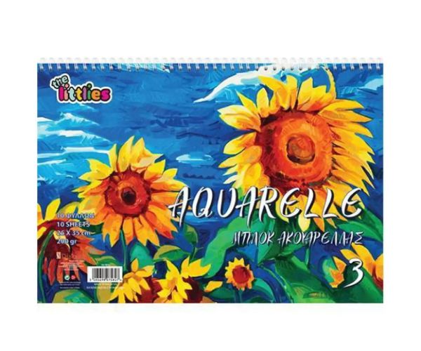 Aquarella caiet de schițe 10 file 30x40cm