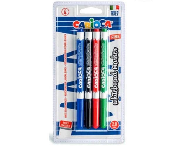 Carioca Whiteboard marker pentru tablă set 2,8mm 4bc