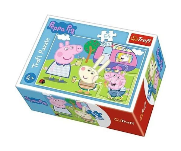 Cele mai bune zile al lui Peppa 54 bucăți mini puzzle 4 variante - Trefl