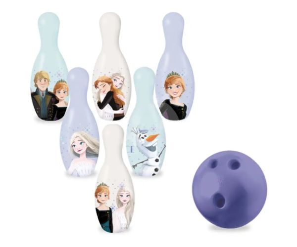 Frozen set bowling cu 6 bucăți de popice - Mondo Toys