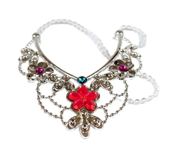 Set de frumusețe prințesă cu tiara și colier