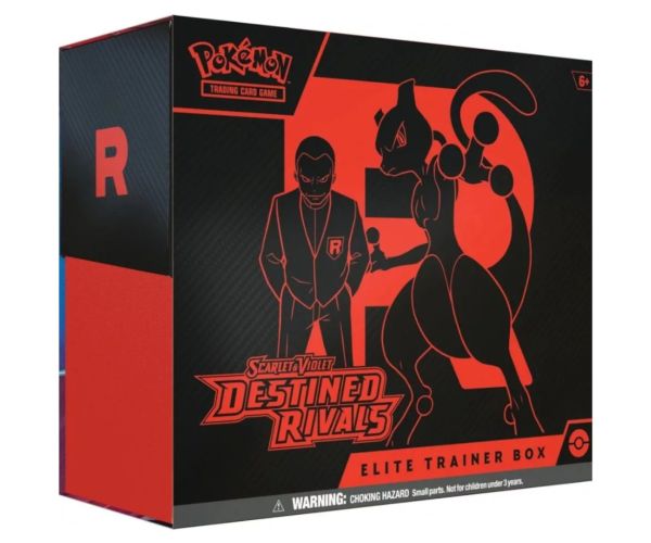 Pokémon TCG: SV10 Scarlet & Violet – Rivali Destinați Cutie de Antrenor Elite