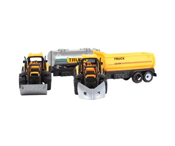 Engineering Truck: Set tractor cisternă și remorcă 28cm