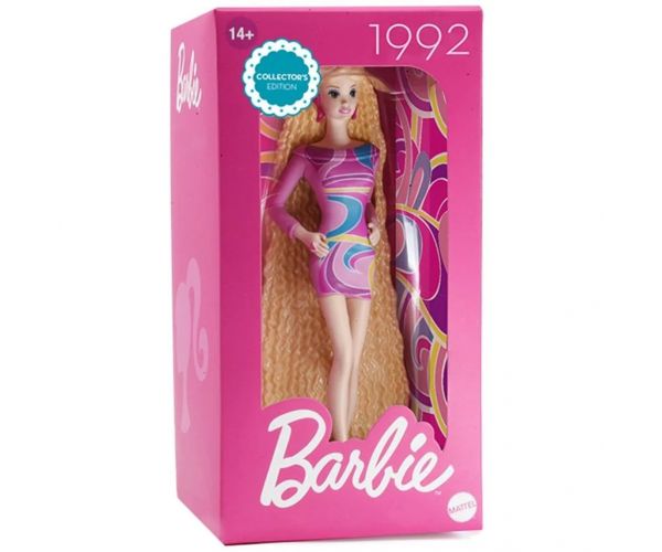 Barbie Totally Hair 1992 păpușă de colecție 15cm