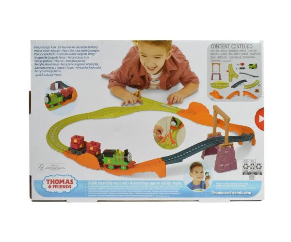 Fisher-Price: Thomas și prietenii - set de cale ferată motorizat Percy - Mattel