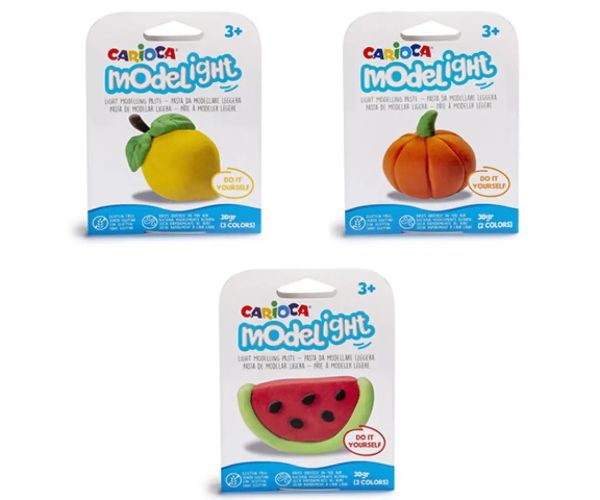 Modelight fructe plastilină mai multe variante 30g 1 bucată - Carioca