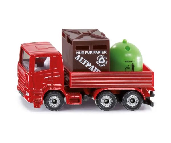 SIKU Scania camion de gunoi selectiv 1/87