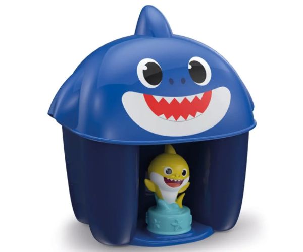 Baby Shark cuburi de construcție cu figurină mai multe variante - Clementoni