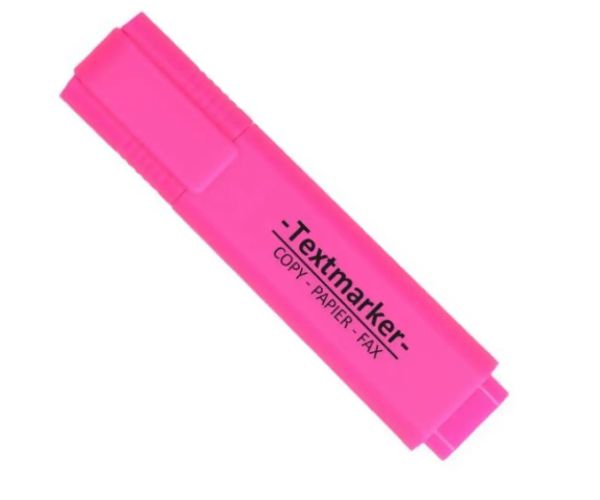 Spirit: Textmarker neon pink textliner 1-4mm cu vârf tăiat