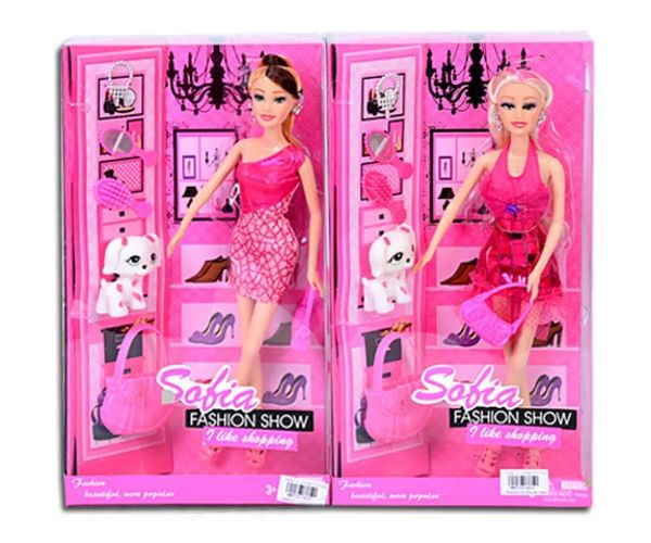 Sofia Fashion Show păpuşă cu animal în 2 variante