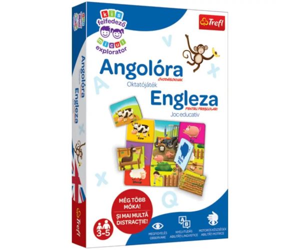 Micul explorator: Joc educativ de limba engleză - Trefl