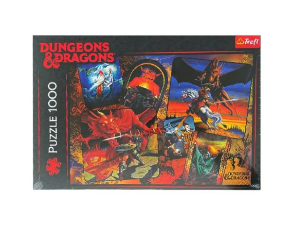 Dungeons&Dragons 1000 bucăți puzzle - Trefl