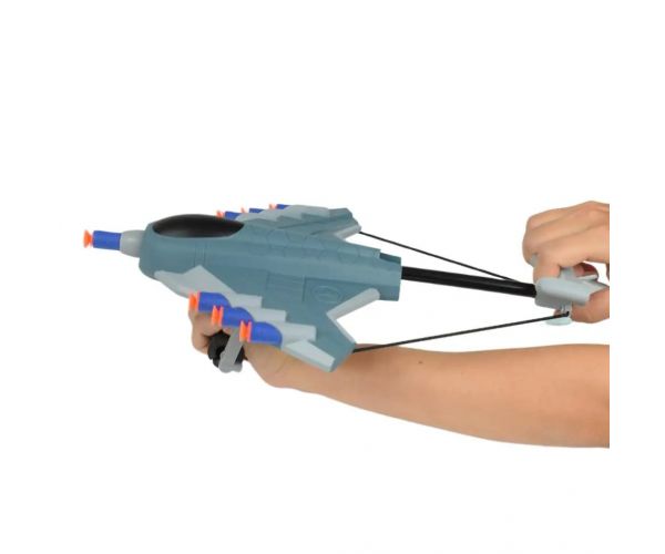 Missile Hand: Armă in formă de avion cu proiectil si tinte 23cm