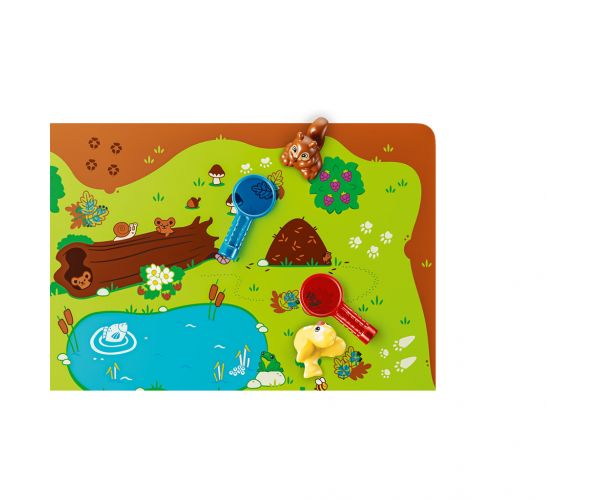 LEGO® DUPLO®: Pădure aventuroasă cu animale sălbatice (10480)