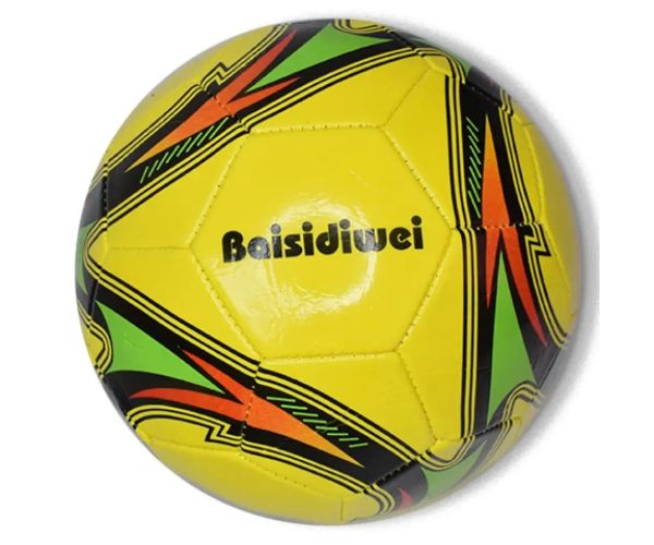 Culoare neon imitaţie de piele minge de fotbal mai multe variante 23cm