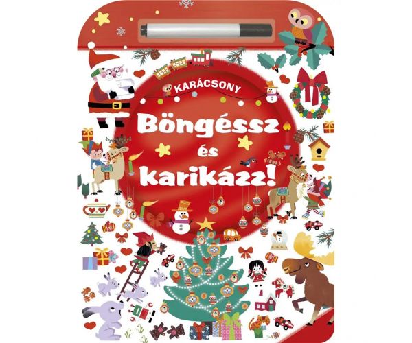 Răsfoiește și învârte! carte de activități - Crăciun