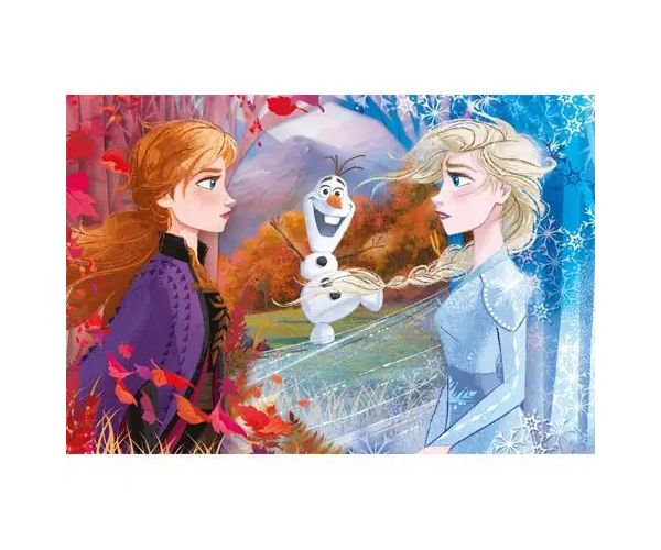 Frozen II. Elsa și Anna maxi puzzle 60 bucăți - Clementoni