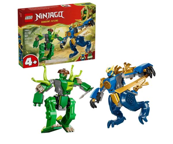 LEGO® Ninjago: Bătălia lui Jay în armură de dragon (71853)