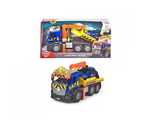 Action Truck Ambulanță auto cu sunete și lumini 26cm - Dickie Toys