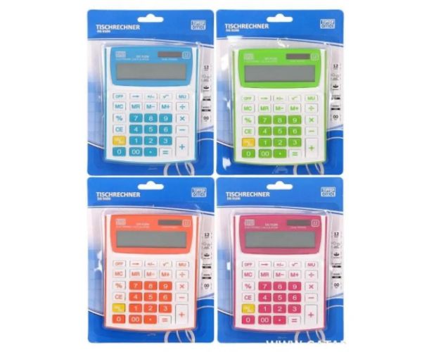 Spirit: DG-910N calculator de masă cu 12 numere mai multe culori
