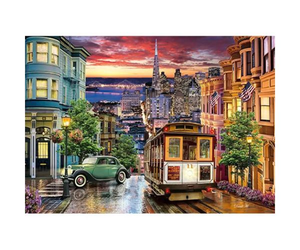 San Francisco HQC puzzle 3000 bucăți - Clementoni