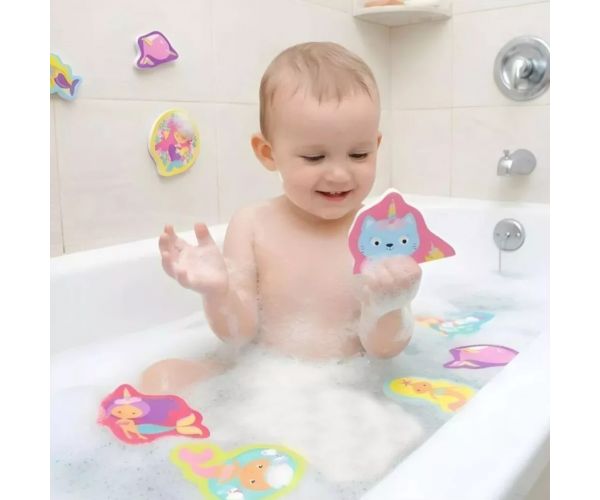 Buddy & Barney Jucărie de baie puzzle - Sirene magice