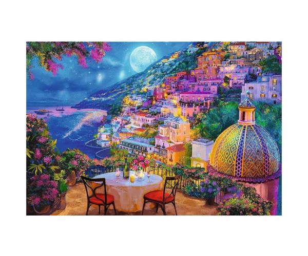 Întâlnire în Positano - puzzle de 1500 de piese - Trefl