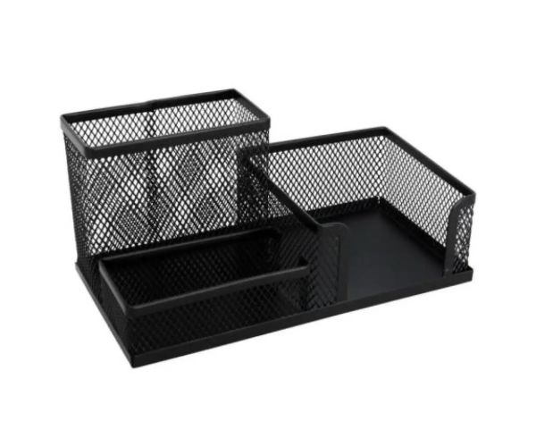 Spirit: suport de masă cu plasă culoarea neagră de 203x103x99mm
