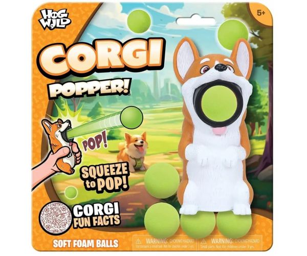 Zing: Popper Corgi cu mingi de lansare