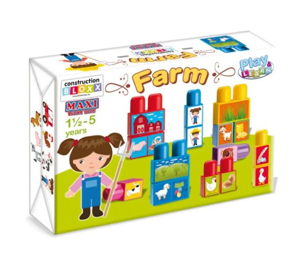 Maxi Bloks Ferma joc de construcție