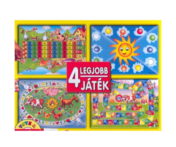 4 cele mai bune jocuri de societate pentru cei mici - D-Toys