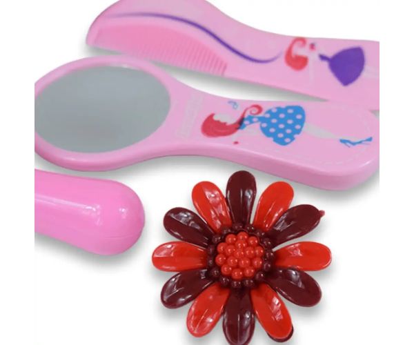 Vogue Girl: set de frumusețe din 11 piese, cu agrafe de păr, uscător de păr și telefon