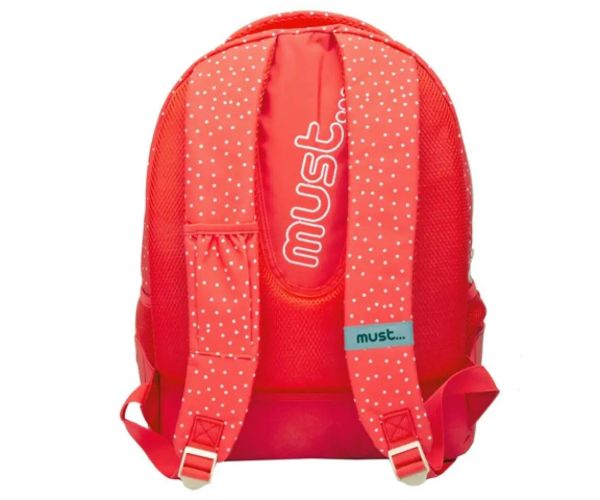 Must: Be more Minnie Mouse rucsac, ghiozdan roșu 32x18x43cm