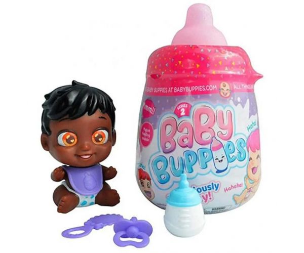 Baby Buppies: păpușă surpriză care râde