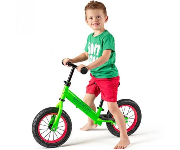 Cross bicicletă verde fără pedale