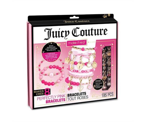 Make It Real: Juicy Couture brățări - Doar roz